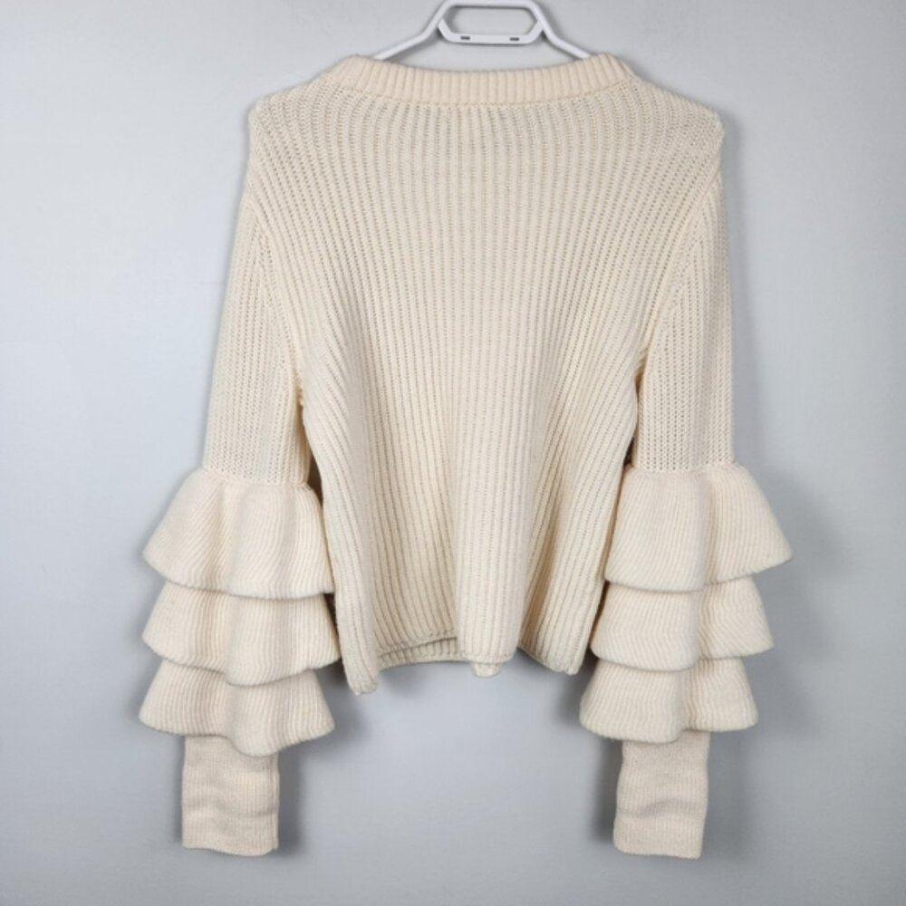 Club Monaco Asal Knit Sweater Women Size S Merino Wool Soft - Picture 4 of 15